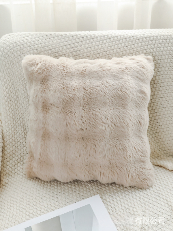 Jednostranný plyšový vankúš do obývačky a kancelárie, polyester, moderný minimalistický štýl, priestor: obývacia izba, dostupná prispôsobiteľnosť