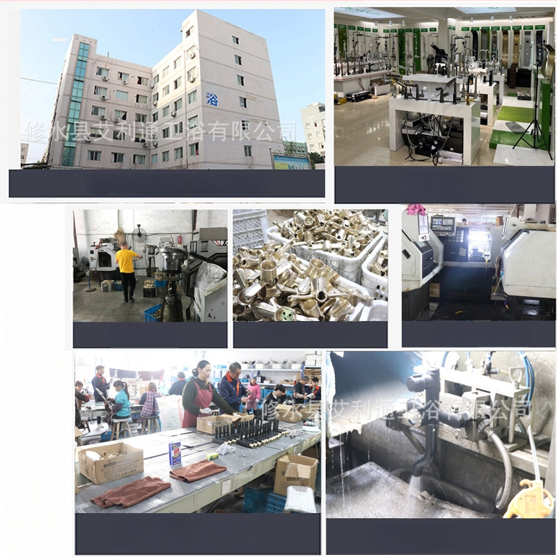 Yaopeng meďová sprchová súprava – skrytá stena, nominálny tlak 4 kgf, 100°C prevádzková teplota, povrch lakovaný vypaľovanou farbou, režimy: postrek, masáž, bubliny, dážď, model YP-O3687