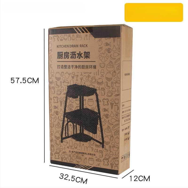 Rohový sklopný trojuholníkový stojan na drez na riady – multifunkčný, z karbónovej ocele