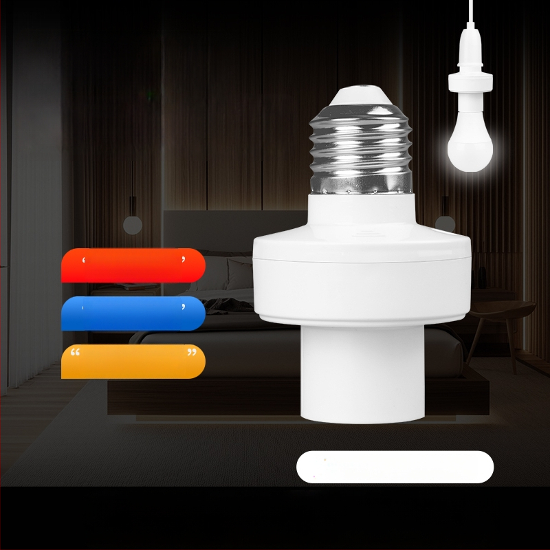 Inteligentná LED žiarovka s hlasovým ovládaním, E27 závit a diaľkové ovládanie