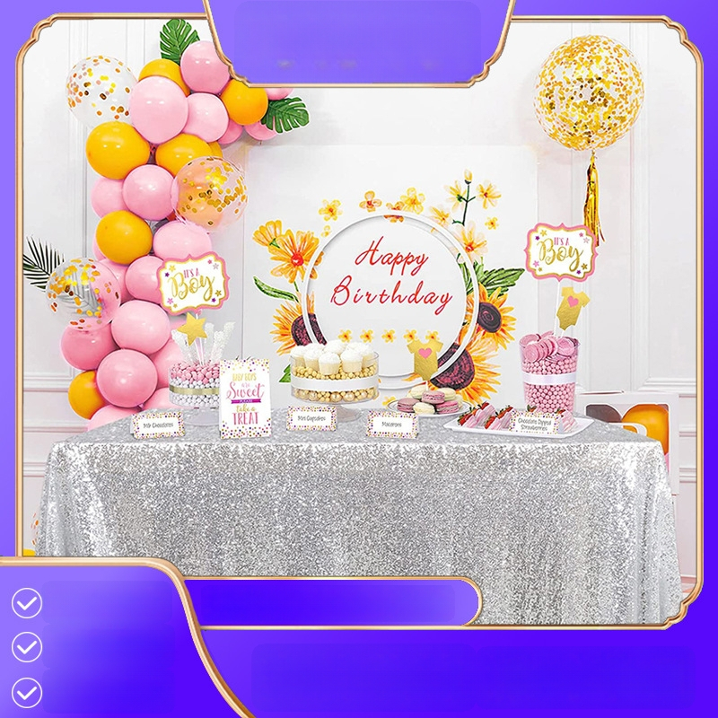 Vyšívané pozadie pre svadobnú výzdobu – polyester, polotienenie (40–70%), vhodné do obývačky, spálne a obchodných priestorov