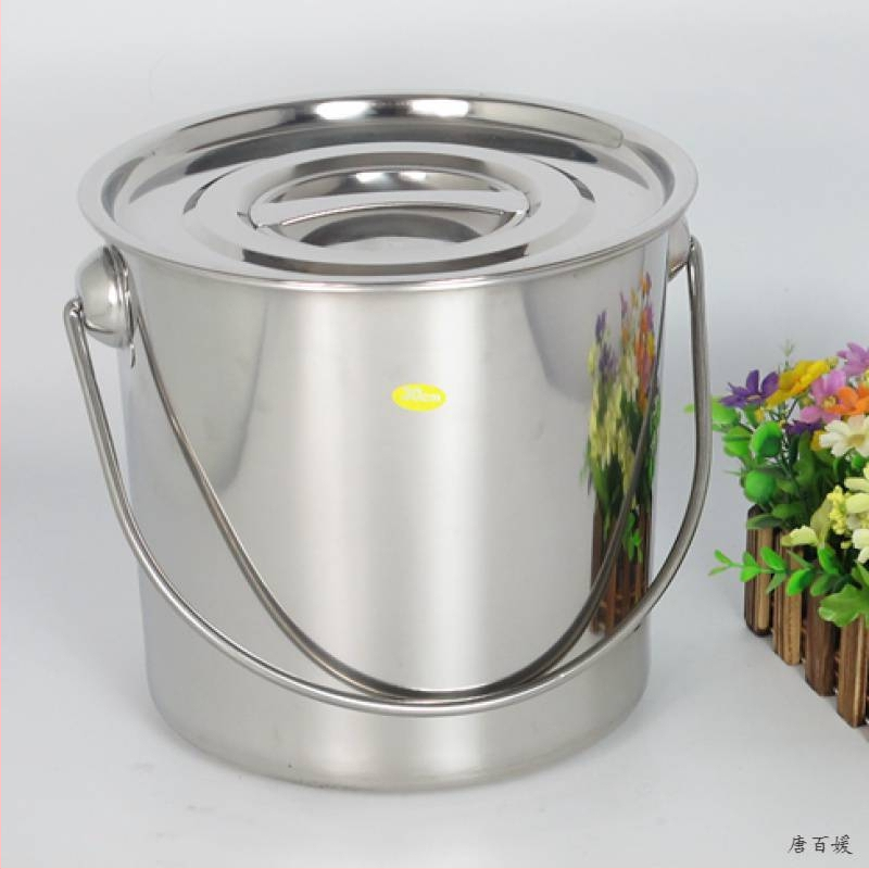 Polievková miska z nehrdzavejúcej ocele 201, kapacita 2,1–3 l, model 201, s viečkom