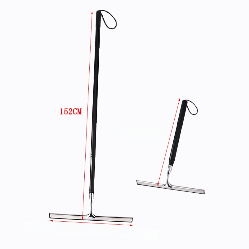 Nerezová oceľová stierka na sklo – jednostranné utieranie, 40 kusov v balení, uvedená na trh v roku 2019, domáce použitie