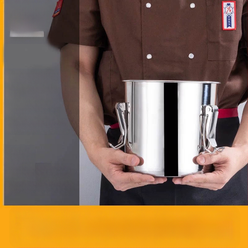 Box na skladovanie ryže z 304 nerezovej ocele so vlhkosťou odolným uzáverom a západkou, objem 10 l alebo viac