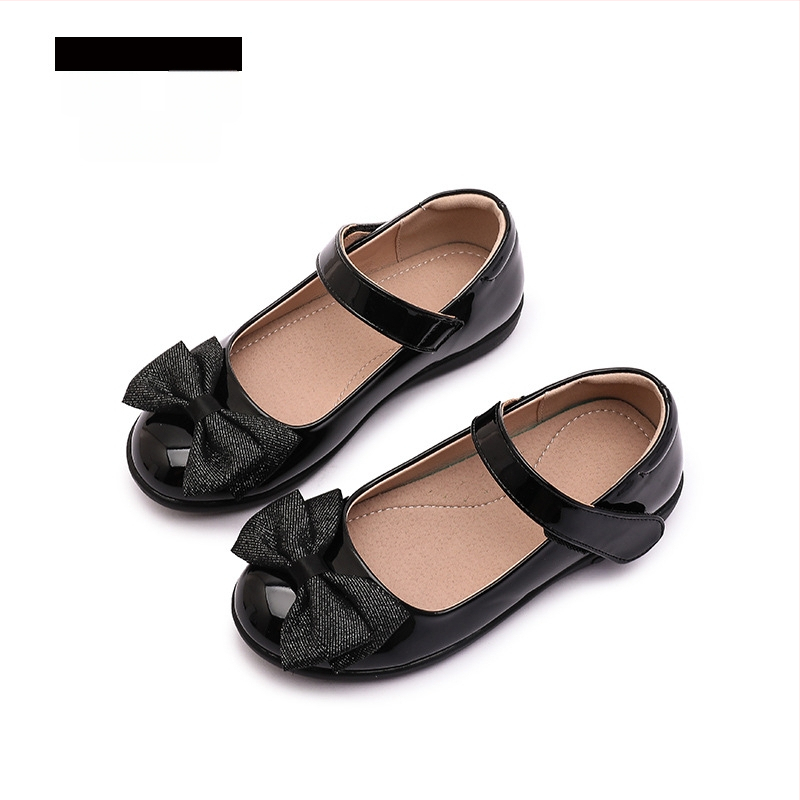 Dievčenské topánky z PU, čínskeho štýlu, s Velcro remienkom, PU vnútro a stielka, podrážka z TPR