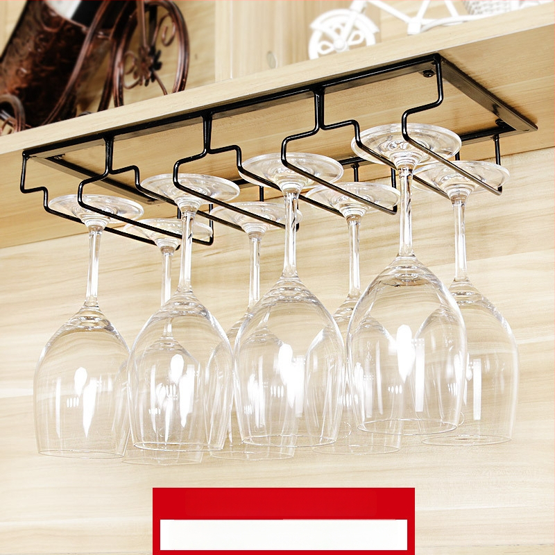 Držiak na poháre zo zváraného železa na stenu – moderný minimalistický štýl, konštrukcia z železného drôtu, hmotnosť od 1 kg