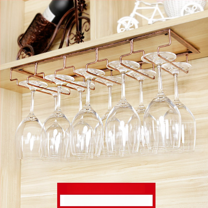 Držiak na poháre zo zváraného železa na stenu – moderný minimalistický štýl, konštrukcia z železného drôtu, hmotnosť od 1 kg