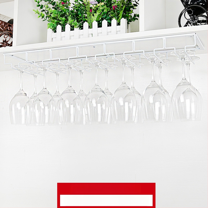 Držiak na poháre zo zváraného železa na stenu – moderný minimalistický štýl, konštrukcia z železného drôtu, hmotnosť od 1 kg