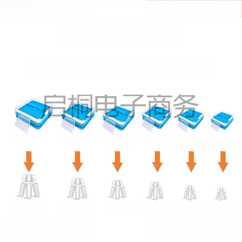 Kapsulová plnička s doskou na prášok, doska s 200 otvormi, kód produktu Mkcchcj2w