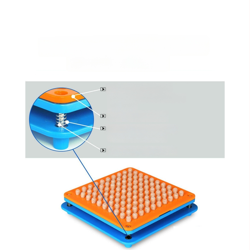 Kapsulová plnička s doskou na prášok, doska s 200 otvormi, kód produktu Mkcchcj2w