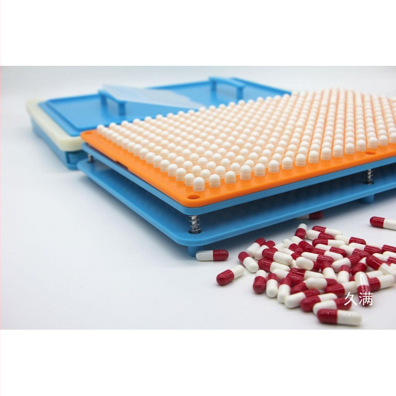 Kapsulová plnička s doskou na prášok, doska s 200 otvormi, kód produktu Mkcchcj2w