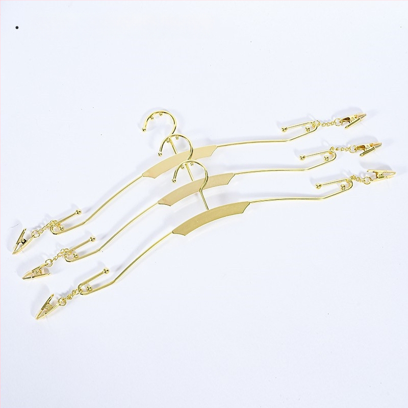 Stolný stojan na spodné prádlo s kovovým vešiakom na podprsenky