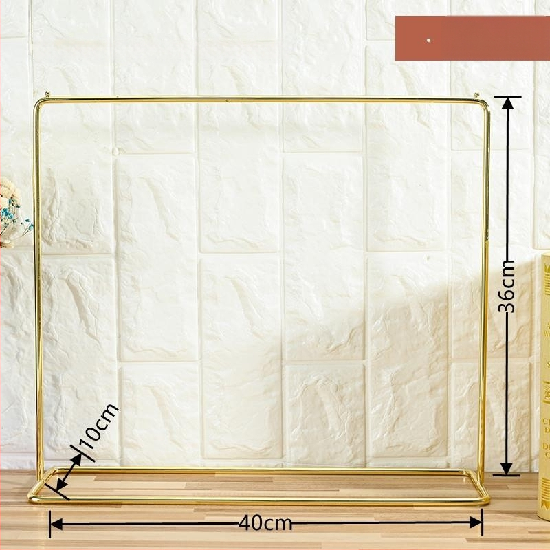 Stolný stojan na spodné prádlo s kovovým vešiakom na podprsenky