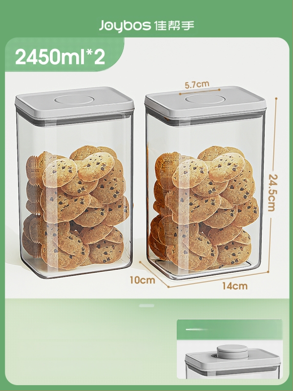 Uzavretá skladovacia nádoba, štvorcový plastový box, objem pod 300 ml, kórejský štýl