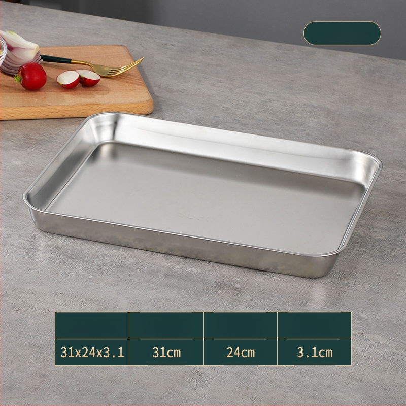 Japonská štvorcová miska z nehrdzavejúcej ocele 304, leštený povrch, tlač loga možná, prispôsobiteľná