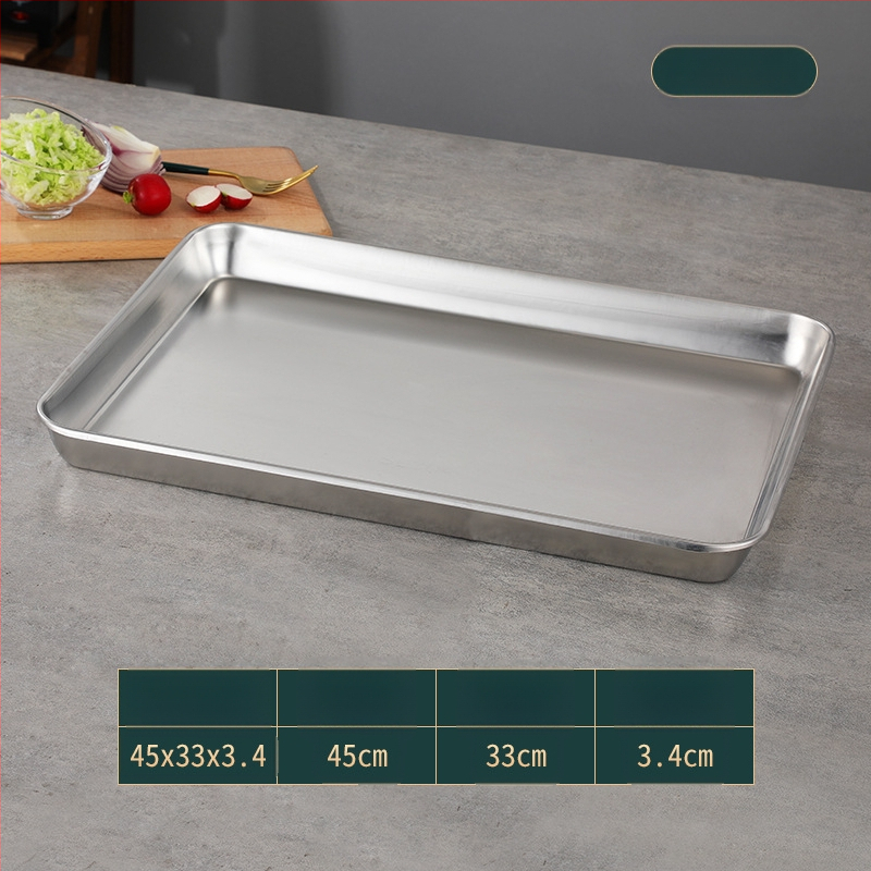 Japonská štvorcová miska z nehrdzavejúcej ocele 304, leštený povrch, tlač loga možná, prispôsobiteľná