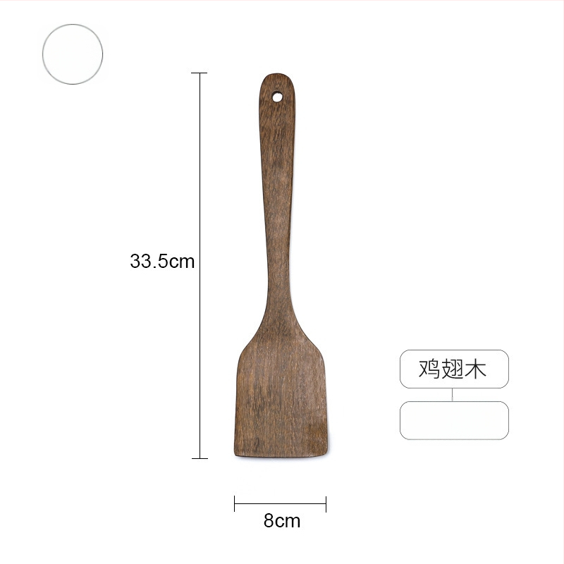 Sada drevených lyžíc a špachtlí, s drevenými rúčkami, nelepivý povrch, protišmyková vrstva, vysokoteplotná odolnosť