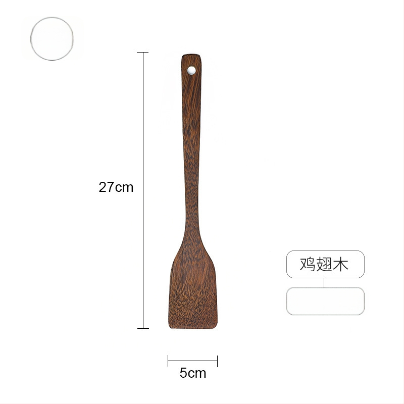 Sada drevených lyžíc a špachtlí, s drevenými rúčkami, nelepivý povrch, protišmyková vrstva, vysokoteplotná odolnosť