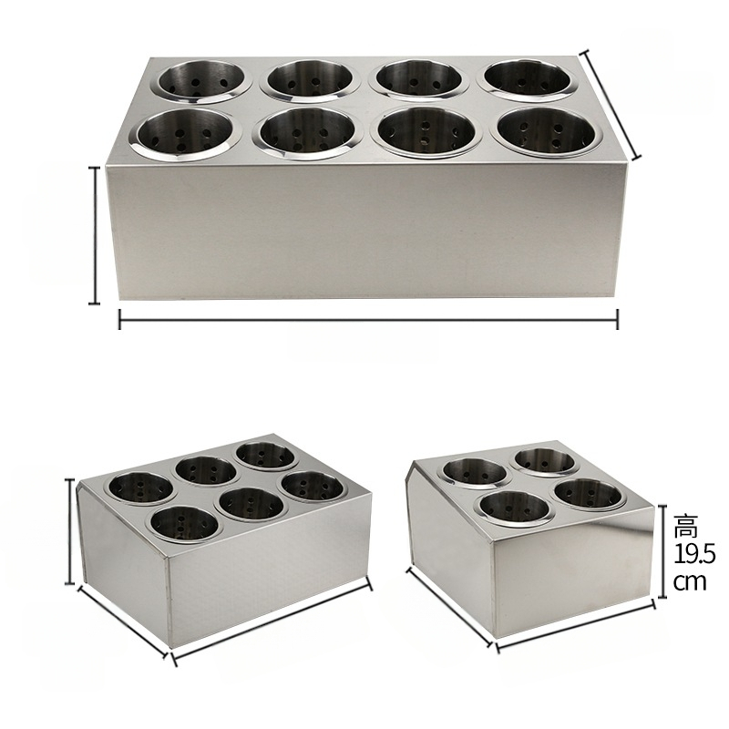 Yinfeng nerezová oceľová krabička na príbor s nástenným upevnením, bez inštalácie, moderný minimalistický štýl