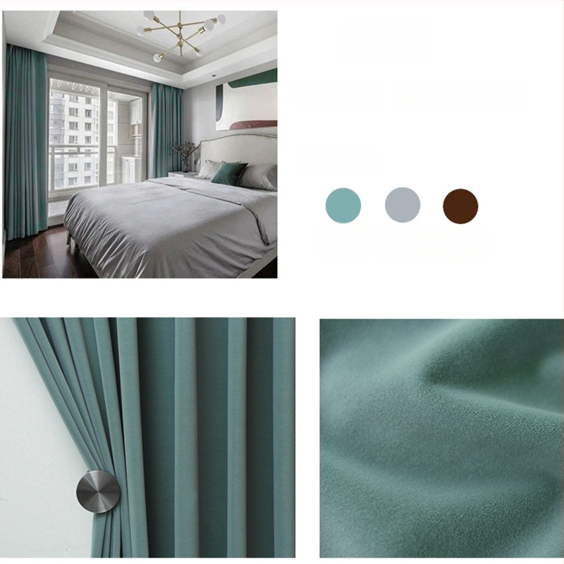 Zamatový záves s čipkou do obývačky, polyesterový materiál, polotienenie 40–70%