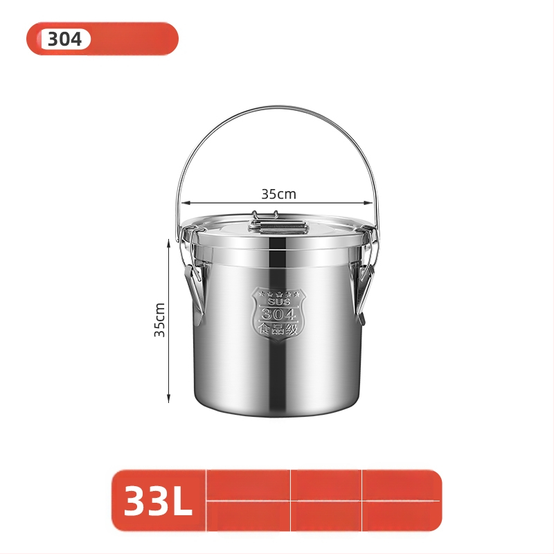 Kontajner na skladovanie ryže so zámkom proti hmyzu a vlhkosti, 304 nerezová oceľ, potravinárska kvalita