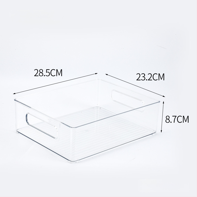 Box na skladovanie v chladničke pre ovocie a zeleninu, potravinársky plast, jednoduchý štýl, kuchynský organizér