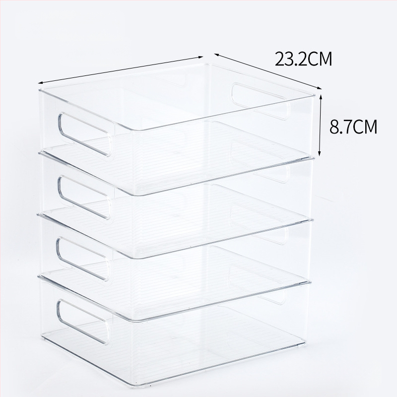 Box na skladovanie v chladničke pre ovocie a zeleninu, potravinársky plast, jednoduchý štýl, kuchynský organizér