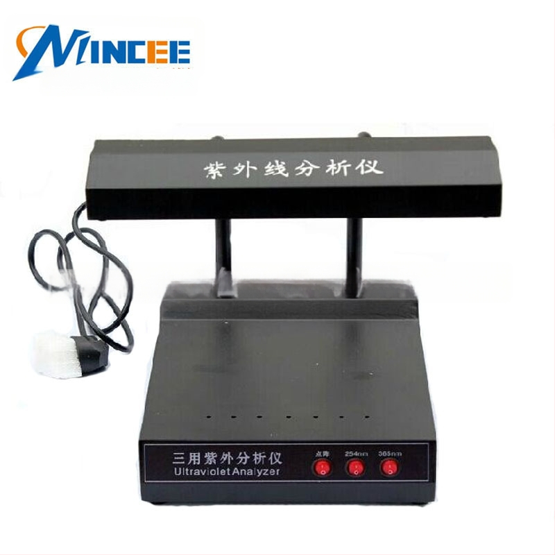 MINCEE ZF-1 stolný UV analytický prístroj s tromi funkciami — UV vlnové dĺžky 254 nm a 365 nm, vhodný pre laboratórne experimenty