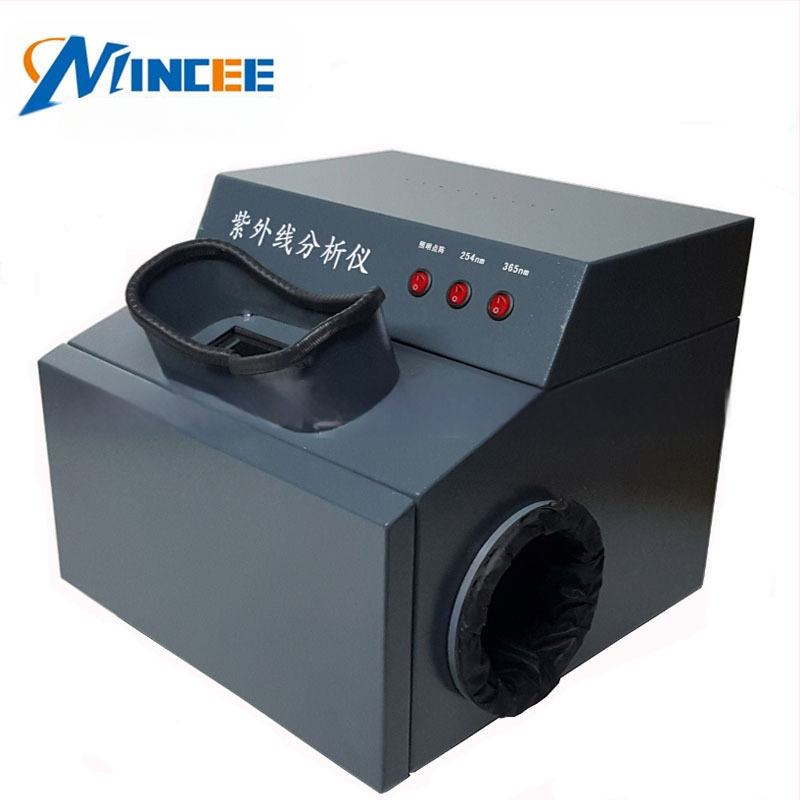 MINCEE ZF-1 stolný UV analytický prístroj s tromi funkciami — UV vlnové dĺžky 254 nm a 365 nm, vhodný pre laboratórne experimenty