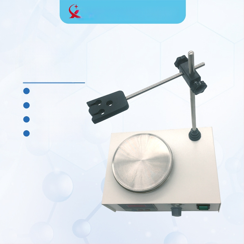 Laboratórny magnetický miešac s digitálnym displejom a ohrevom s konštantnou teplotou; model XLD-85-2, objem 0-2000 ml, napätie 110-240V, hmotnosť 2.2 kg