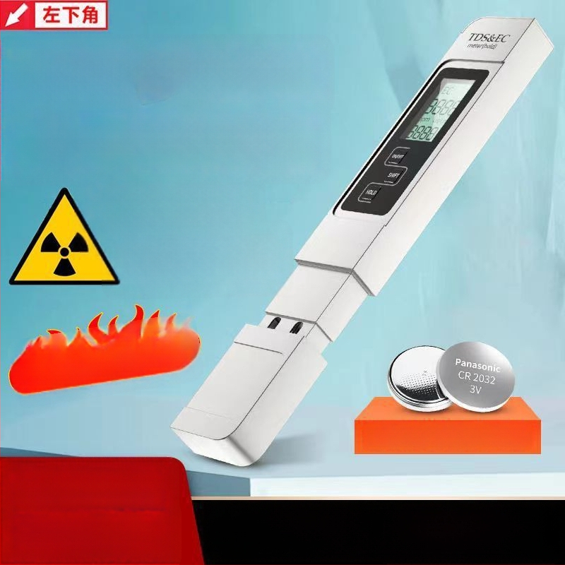 Five man Prenosný analyzátor kvality vody – Tri v jednom: teplota, EC (vodivosť) a TDS – Model 1