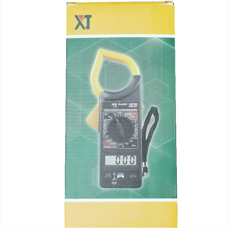 WestJet klampový digitálny multimeter s ochranou proti prehriatiu, AC voltmeter, digitálny displej, rozsah kapacity 4