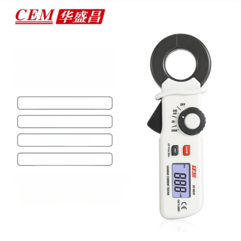 DT-9810 AC únikový prúd tester s klipom DT9810, Značka CEM/Huashangchang