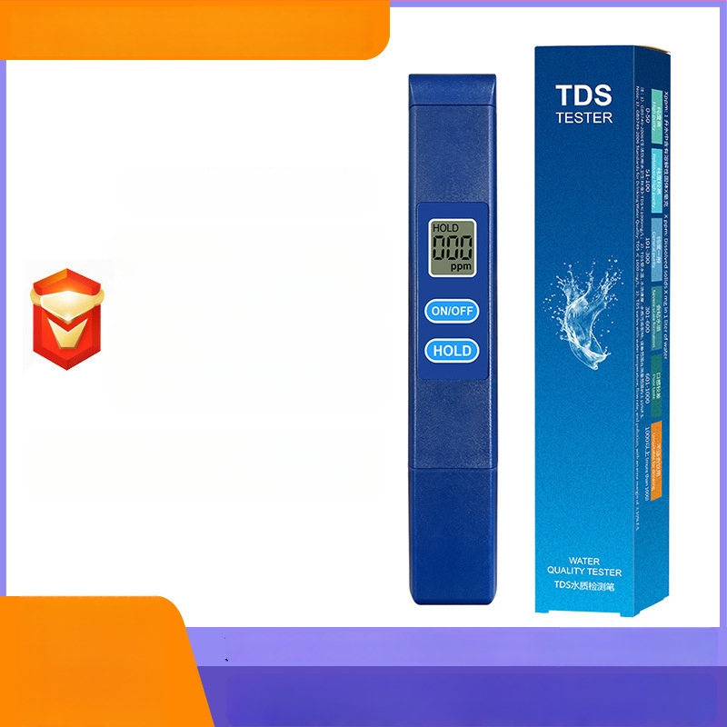 Prenosný analyzátor kvality vody TDS-H1A – rozsah 0–9990 ppm, presnosť 1 ppm, napájanie 3V