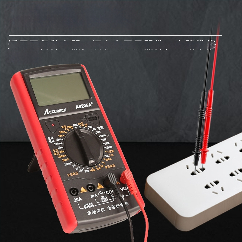 Prenosný digitálny multimeter, vysokej presnosti, automatický rozsah, test diódy, uloženie údajov