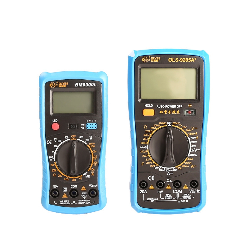 Prenosný digitálny multimeter, vysokej presnosti, automatický rozsah, test diódy, uloženie údajov