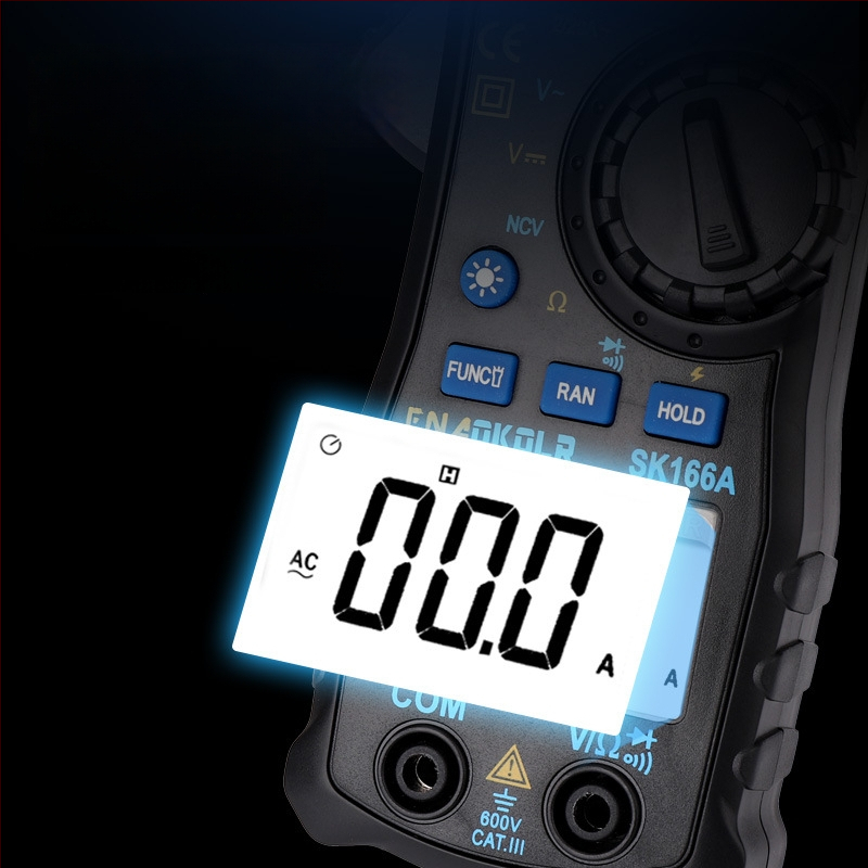 Kliešťový multimeter, rozsah 600 A, displej 1999 bodov, CE/FCC certifikovaný