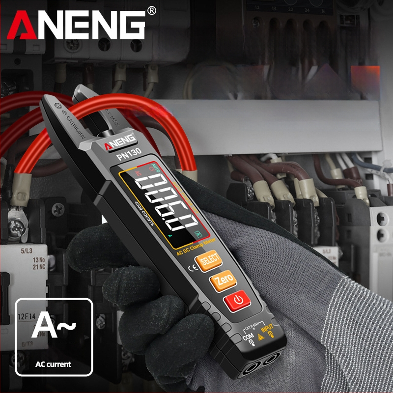 U-tvarovaný klampmeter s digitálnym displejom, inteligentnou identifikáciou, viacfunkčný vysokopresný AC/DC klampmeter s priamym nabíjaním lítiovej batérie