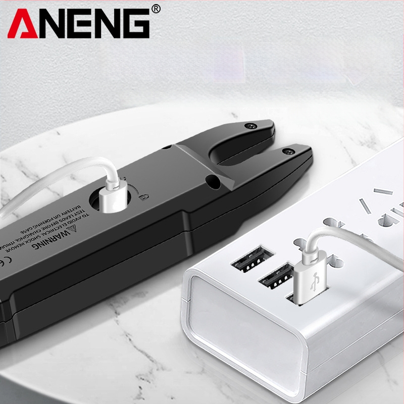 U-tvarovaný klampmeter s digitálnym displejom, inteligentnou identifikáciou, viacfunkčný vysokopresný AC/DC klampmeter s priamym nabíjaním lítiovej batérie