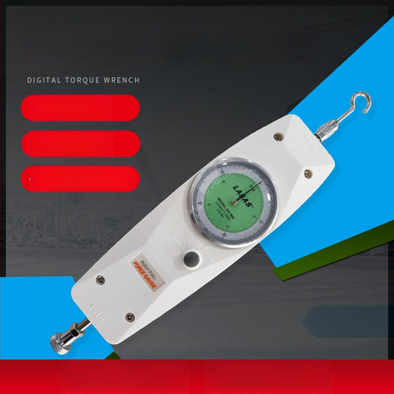 Dinamometer s ukazovateľom na ťahanie a tlačenie, značka Shandu/LASAS, NK-10/20/30/50/100/200/300/500