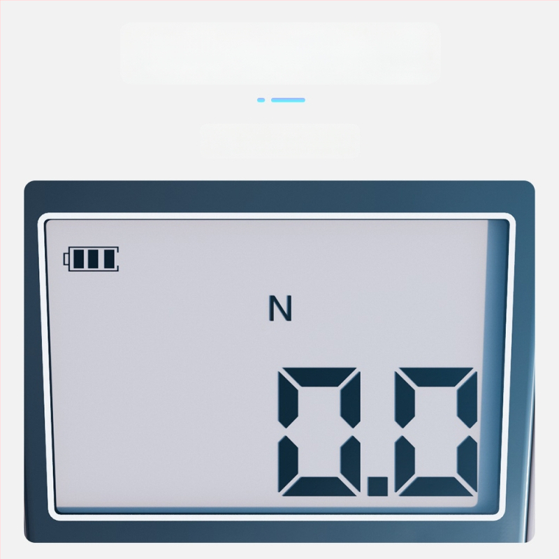 Huoto mini ručný digitálny dynamometer s pružinou, vysoká presnosť, elektronický displej, meranie tlačenia a ťahania