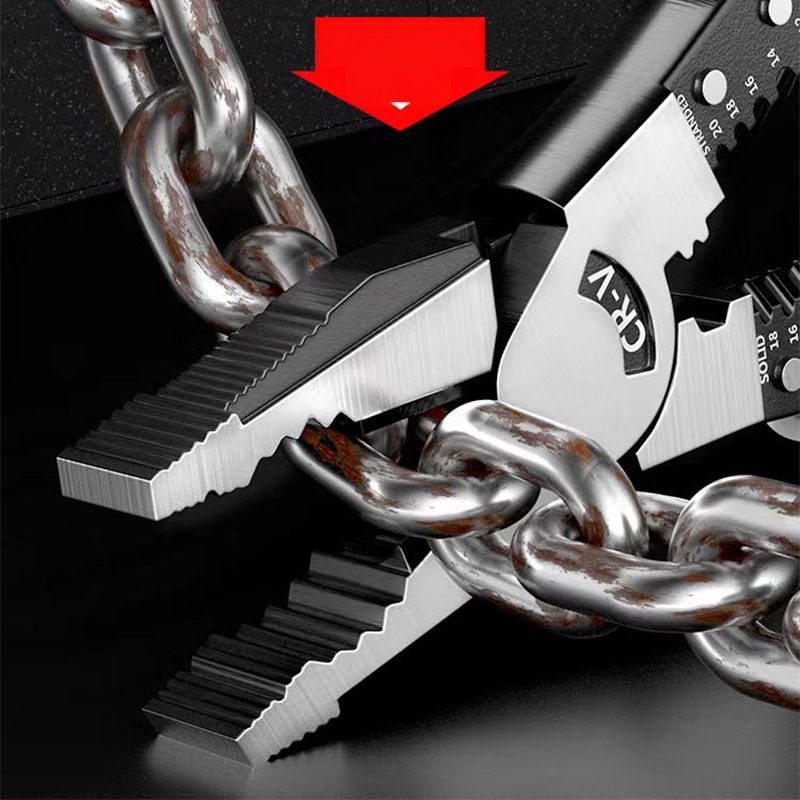 Juhtmete isolatsiooni- ja lõikekäte komplekt kõrge süsinikusisaldusega terasest, 0,36 kg