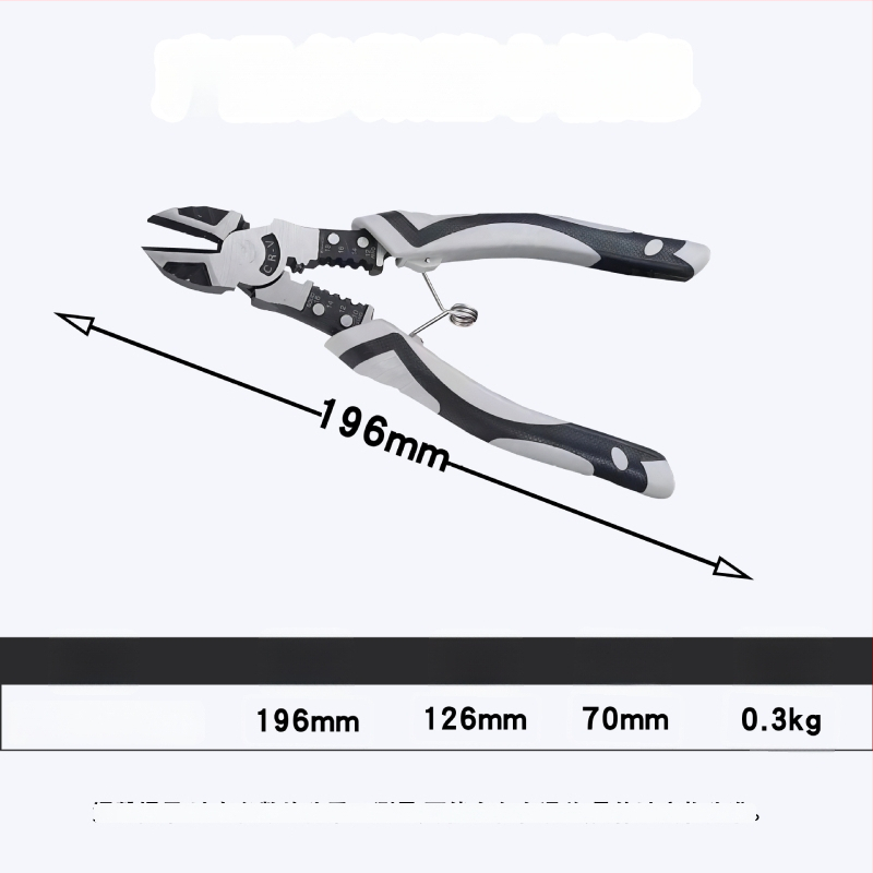 Juhtmete isolatsiooni- ja lõikekäte komplekt kõrge süsinikusisaldusega terasest, 0,36 kg