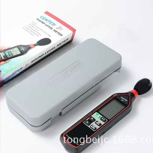 CENTER-32 Digitálny merač hluku – rozsah 0–130 dB, presnosť ±1,4 dB, IEC 61672-1 Class 2