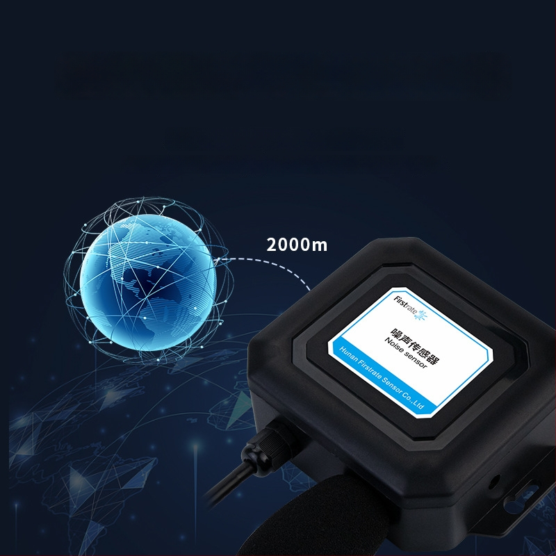 Firstrate BRW100-2010 hlukový senzor, rozsah merania 30–120 dB, presnosť ±0,5 dB, rozlíšenie 0,5 dB