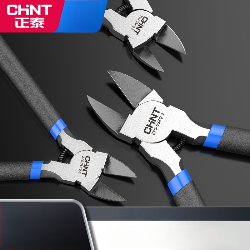 Tööstuslikult kvaliteetsed diagonaalsed lõiketerad ja nihestatavate lõugadega, õhuke tera elektronika jaoks, kroom-vanaadiumteras, kaal 0.091–0.152 kg