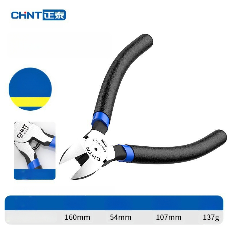 Tööstuslikult kvaliteetsed diagonaalsed lõiketerad ja nihestatavate lõugadega, õhuke tera elektronika jaoks, kroom-vanaadiumteras, kaal 0.091–0.152 kg