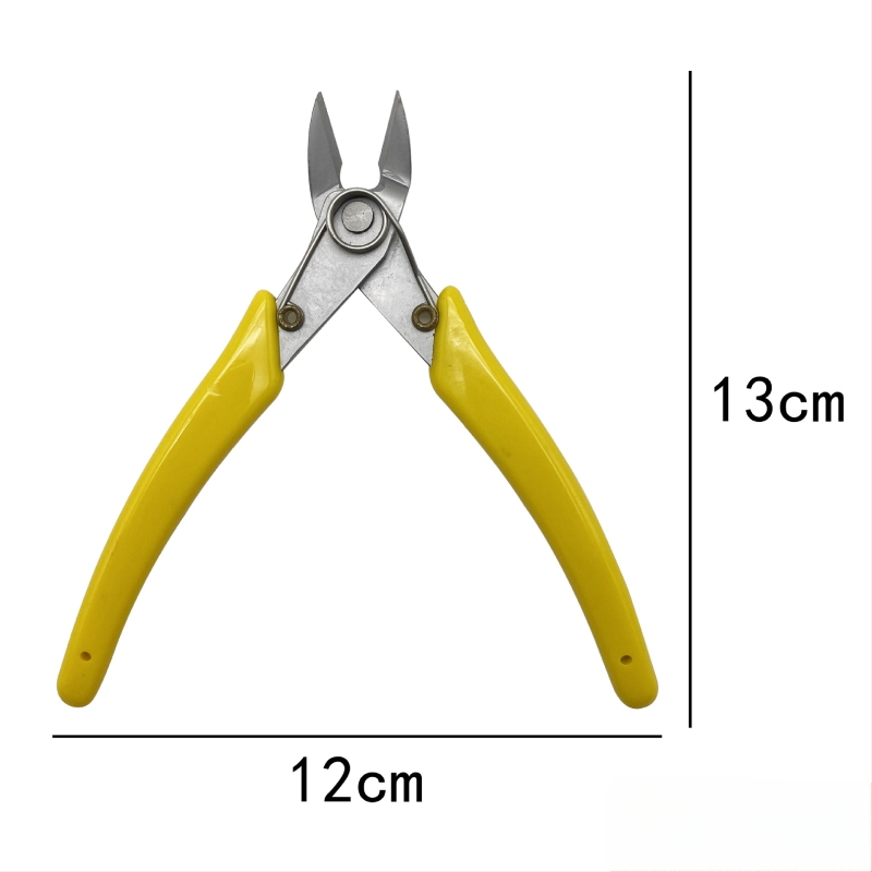 Kliešte na šperky s paralelnými čeľustami a dvojitými špičkami – s pružinou, 45# oceľ, 0,15–0,155 kg