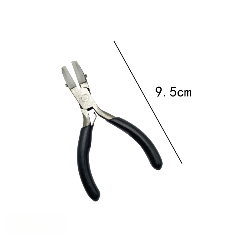 Kliešte na šperky s paralelnými čeľustami a dvojitými špičkami – s pružinou, 45# oceľ, 0,15–0,155 kg