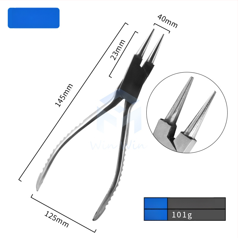 Šperkové kliešte - nerezová oceľ, odolné voči korózii, na výrobu šperkov (Značka Win Win)